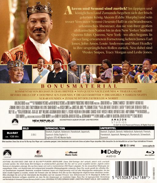 Produktbild: Der Prinz aus Zamunda 2