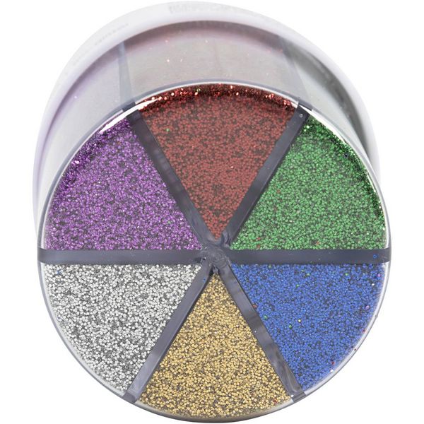 Produktbild: Creativ Company Bio Sparkles, sortierte Farben, 6x28 ml/ 1 Dose