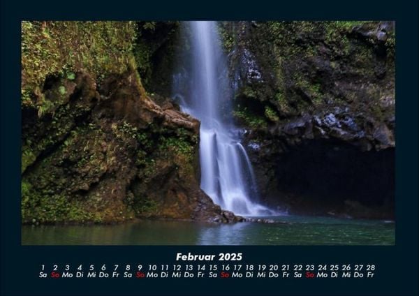 Produktbild: Wasserf&auml;lle 2025 Fotokalender DIN A4