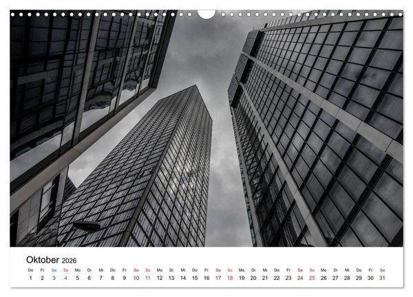 Produktbild: Frankfurt am Main bei Tag und Nacht (Wandkalender 2026 DIN A3 quer), CALVENDO Monatskalender