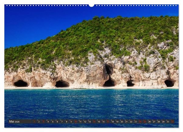 Produktbild: Sardinien - Traumstr&auml;nde am Mittelmeer (Wandkalender 2026 DIN A2 quer), CALVENDO Monatskalender