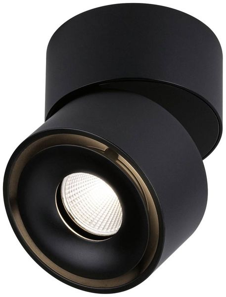 Paulmann 93371 Spircle LED-Aufbauleuchte LED LED fest eingebaut 8W Schwarz (matt)