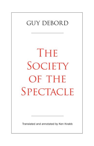 Produktbild: The Society of the Spectacle
