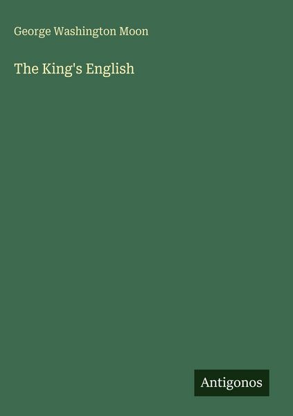 Produktbild: The King's English