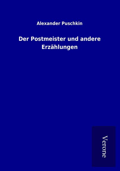 Produktbild: Der Postmeister und andere Erz&auml;hlungen