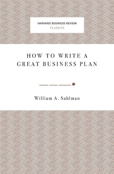 Produktbild: How to Write a Great Business Plan