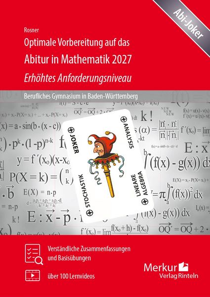 Produktbild: Optimale Vorbereitung auf das Abitur in Mathematik 2027 - Erh&ouml;htes Anforderungsniveau