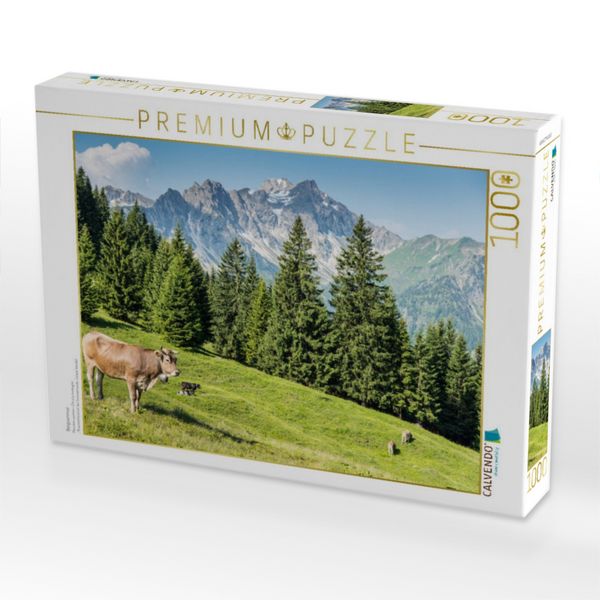 Produktbild: CALVENDO Puzzle Bergsommer | 1000 Teile Lege-Gr&ouml;&szlig;e 64x48cm Foto-Puzzle f&uuml;r gl&uuml;ckliche Stunden