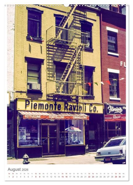 Produktbild: New York 1975 (Wandkalender 2026 DIN A2 hoch), CALVENDO Monatskalender