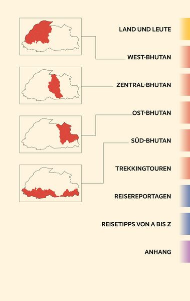 Produktbild: TRESCHER Reisef&uuml;hrer Bhutan