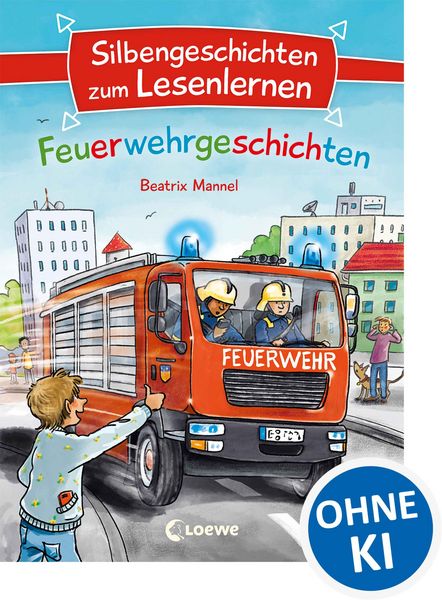 Produktbild: Silbengeschichten zum Lesenlernen - Feuerwehrgeschichten