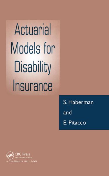Produktbild: Actuarial Models for Disability Insurance