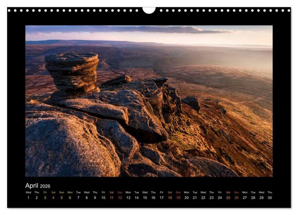Produktbild: The Changing Seasons of the Peak District (Wall Calendar 2026 DIN A3 landscape), CALVENDO 12 Month Wall Calendar