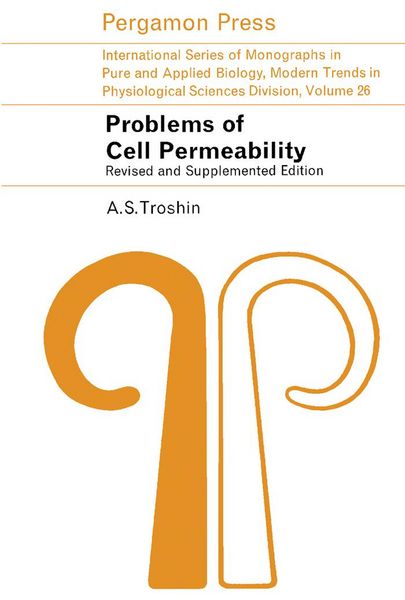 Produktbild: Problems of Cell Permeability