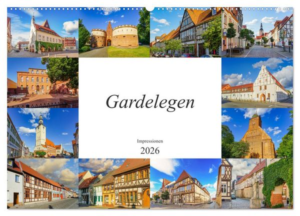 Produktbild: Gardelegen Impressionen (Wandkalender 2026 DIN A2 quer), CALVENDO Monatskalender