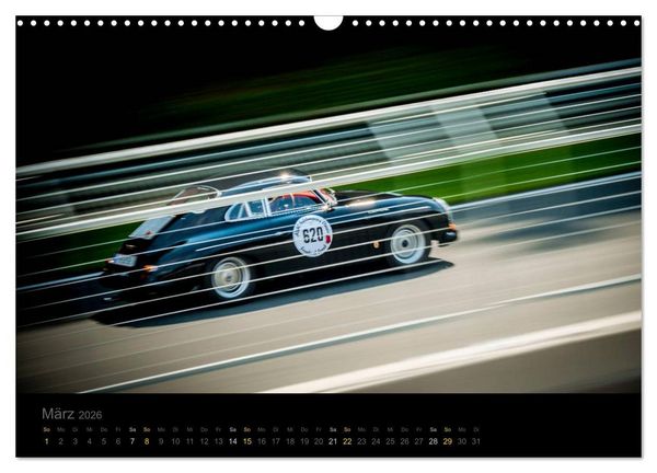 Produktbild: Porsche 356 - Racing (Wandkalender 2026 DIN A3 quer), CALVENDO Monatskalender