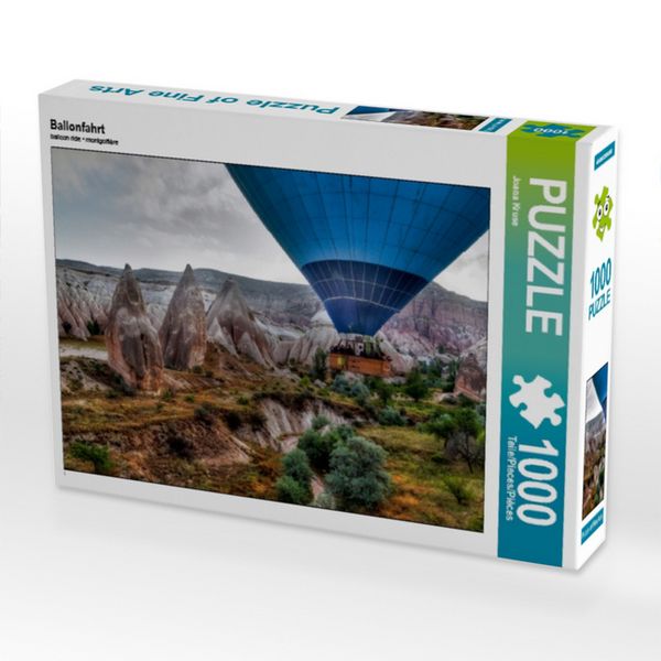 CALVENDO Puzzle Ballonfahrt | 1000 Teile Lege-Größe 64x48cm Foto-Puzzle für glückliche Stunden
