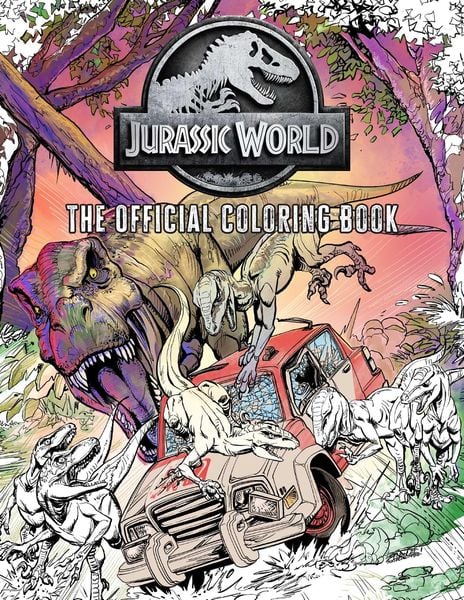 Jurassic World: The Official Coloring Book, Taschenbuch von Insight Editions, Insight Editions