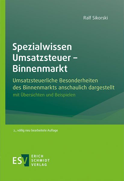 Produktbild: Spezialwissen Umsatzsteuer - Binnenmarkt