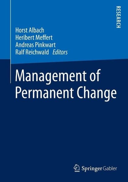 Produktbild: Management of Permanent Change