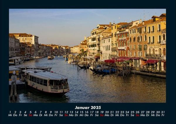 Produktbild: Venedig 2025 Fotokalender DIN A4