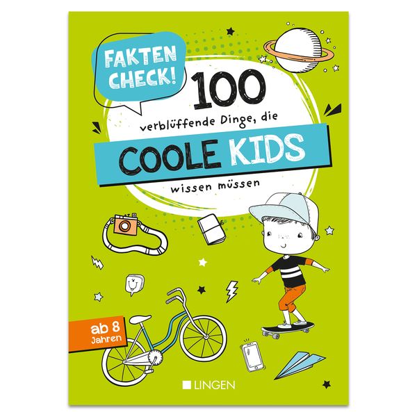 Produktbild: Faktencheck! 100 verbl&uuml;ffende Dinge, die coole Kids wissen m&uuml;ssen