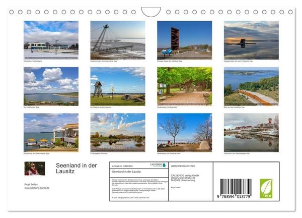 Produktbild: Seenland in der Lausitz (Wandkalender 2027 DIN A4 quer), CALVENDO Monatskalender
