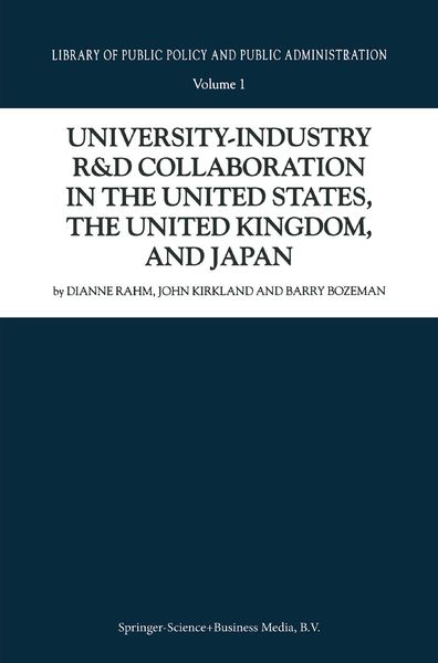 Produktbild: University-Industry R&D Collaboration in the United States, the United Kingdom, and Japan