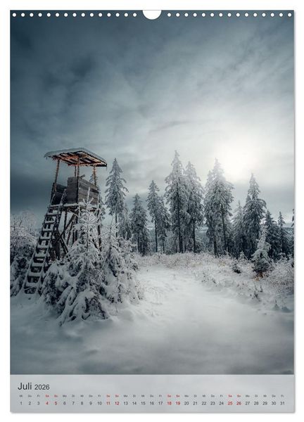 Produktbild: Winter Spaziergang (Wandkalender 2026 DIN A3 hoch), CALVENDO Monatskalender