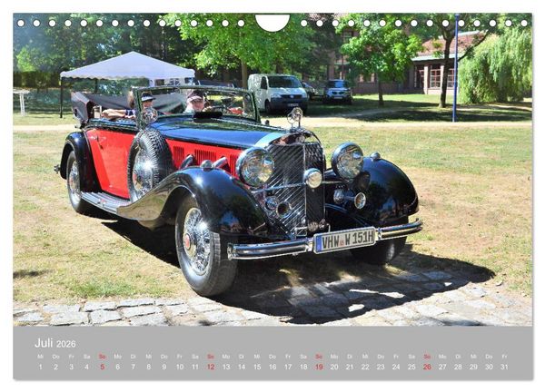 Produktbild: OLDTIMER-Event (Wandkalender 2026 DIN A4 quer), CALVENDO Monatskalender