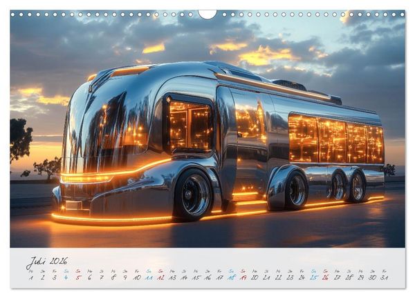 Produktbild: Giganten der Stra&szlig;e (Wandkalender 2026 DIN A3 quer), CALVENDO Monatskalender