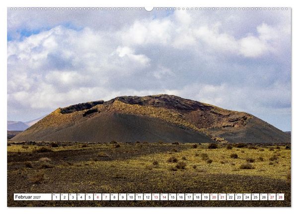 Produktbild: Lanzarote - Zwischen Asche und Atlantik (Wandkalender 2027 DIN A2 quer), CALVENDO Monatskalender