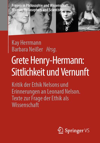 Produktbild: Grete Henry-Hermann: Sittlichkeit und Vernunft