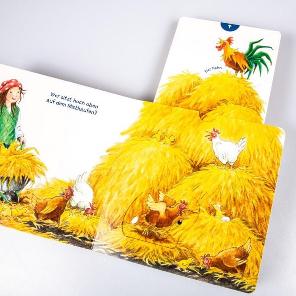 Produktbild: Mein erstes H&ouml;r mal (Soundbuch ab 1 Jahr): Die Bauernhoftiere