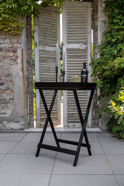 Produktbild: Beistelltisch mit Tablett Mod. Taba, zertifiziertes Akazienholz