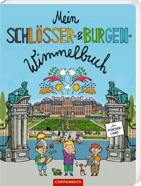 Produktbild: Mein Schl&ouml;sser- & Burgen-Wimmelbuch im M&uuml;nsterland