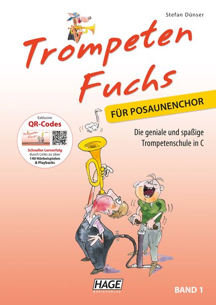 Produktbild: Trompeten Fuchs f&uuml;r Posaunenchor, Band 1