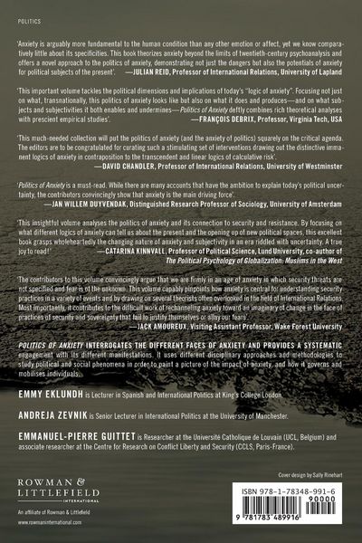 Produktbild: Politics of Anxiety
