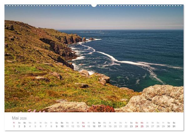 Produktbild: Zauberhaftes S&uuml;dengland (Wandkalender 2026 DIN A2 quer), CALVENDO Monatskalender