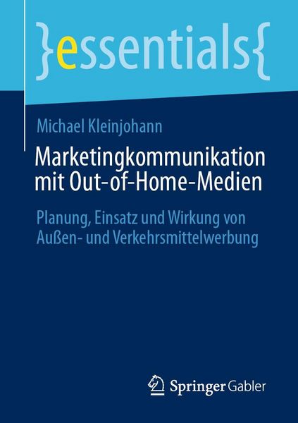 Produktbild: Marketingkommunikation mit Out-of-Home-Medien