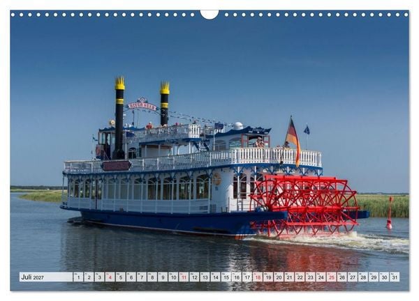 Produktbild: Ostsee Ahoi - Gro&szlig;e Schiffe, kleine Boote (Wandkalender 2027 DIN A3 quer), CALVENDO Monatskalender