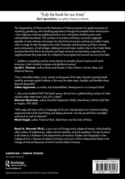 Produktbild: The Geographies of Threat and the Production of Violence