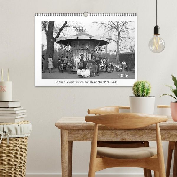 Produktbild: Leipzig : Fotografien von Karl Heinz Mai (1920-1964) (Wandkalender 2026 DIN A3 quer), CALVENDO Monatskalender