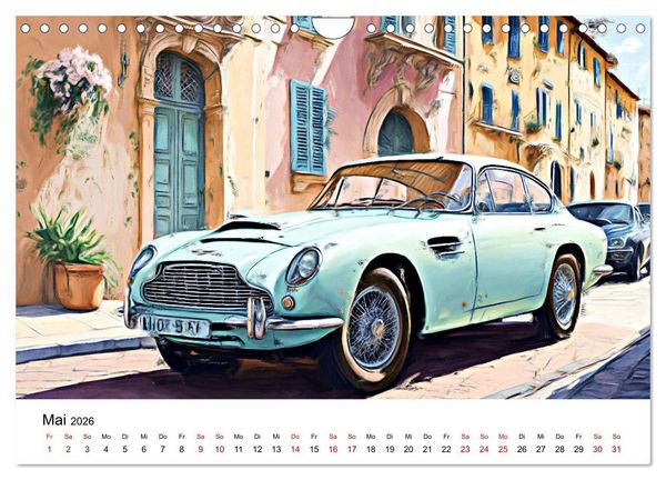 Produktbild: Surreale Autofreuden (Wandkalender 2026 DIN A4 quer), CALVENDO Monatskalender