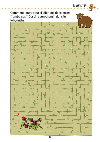 Produktbild: Bloc de casse-t&ecirc;tes et livre activite 7 ans : Des &eacute;nigmes color&eacute;es pour la maternelle - cahier activite 5 ans labyrinthe, sudoku, etc pour stimuler
