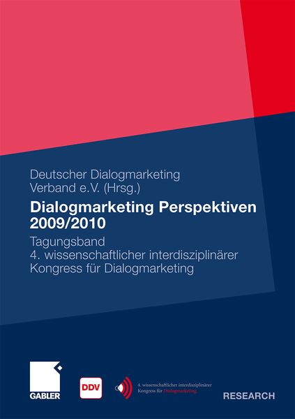 Produktbild: Dialogmarketing Perspektiven 2009/2010