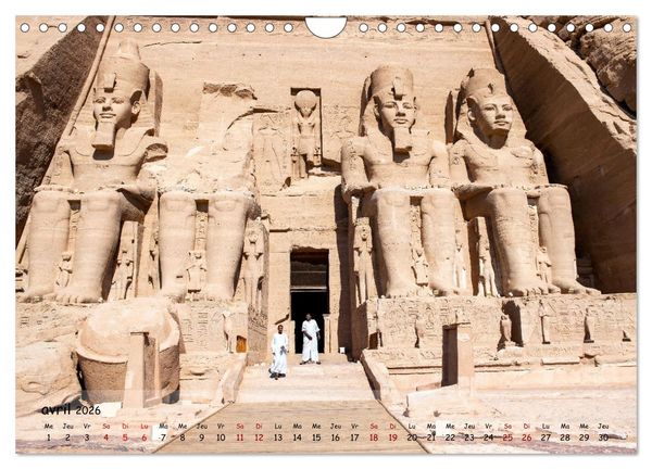 Produktbild: &Eacute;gypte, sur les rives du Nil (Calendrier mural 2026 DIN A4 vertical), CALVENDO calendrier mensuel