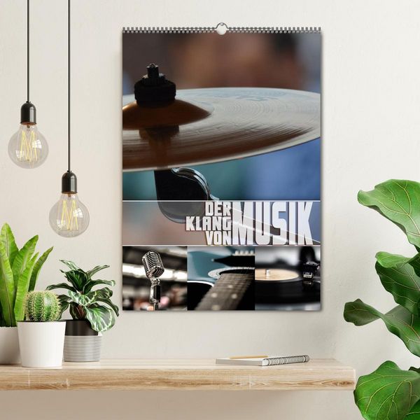 Produktbild: Der Klang von Musik (Wandkalender 2026 DIN A2 hoch), CALVENDO Monatskalender