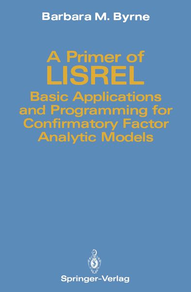 Produktbild: A Primer of LISREL
