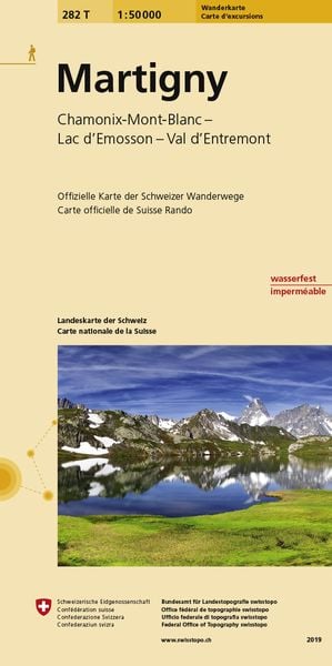 Produktbild: Swisstopo 1 : 50 000 Martigny